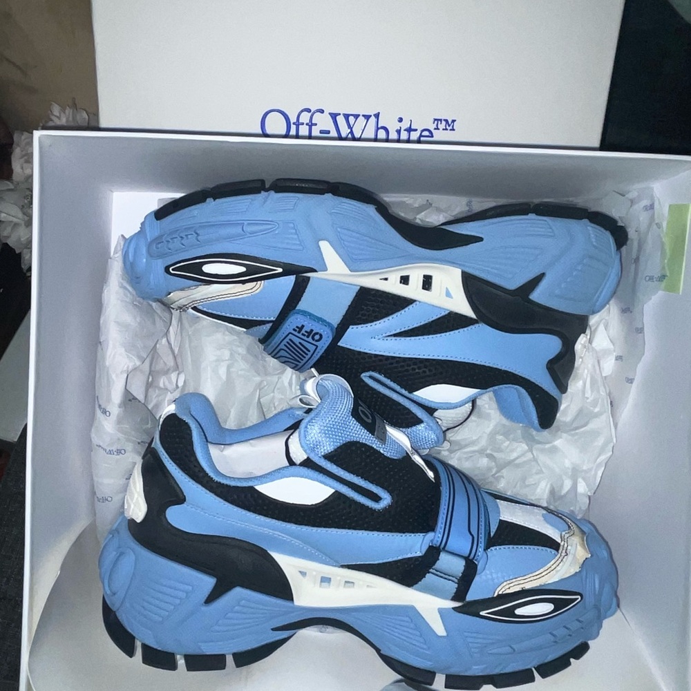 Off-White Glove Slip On Sky Blue